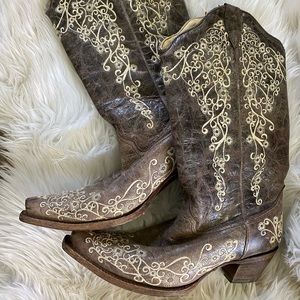 Womens Corral Cowgirl Boots Size 11